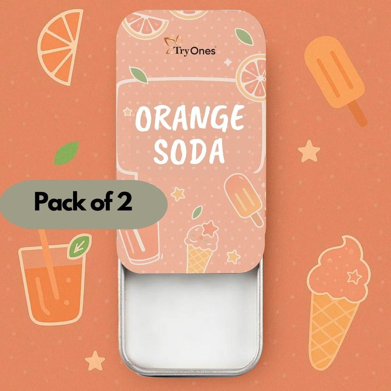 Solid Perfume | Orange Soda Solid Perfume 10 gm Pack of 2