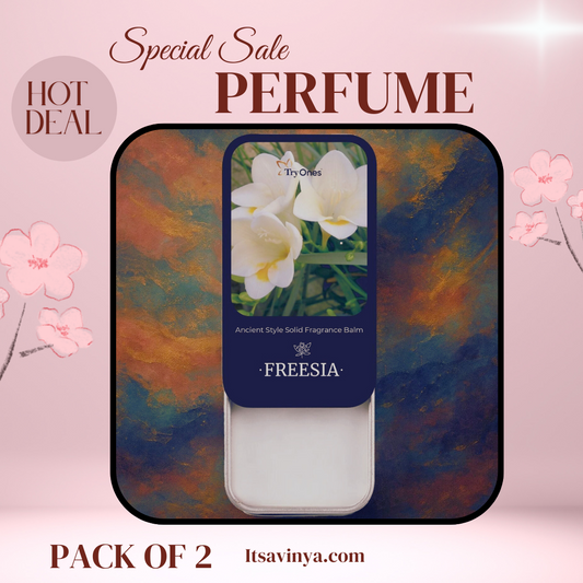 Solid Perfume | Ancient Style Solid Fragrance Balm 10 gm Pack of 2