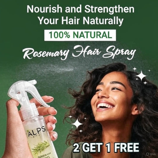 Alps Goodness Rosemary Water Spray For Hair Growth (100 ml) | Hair Spray for Regrowth | Buy 2 Get 1 Free