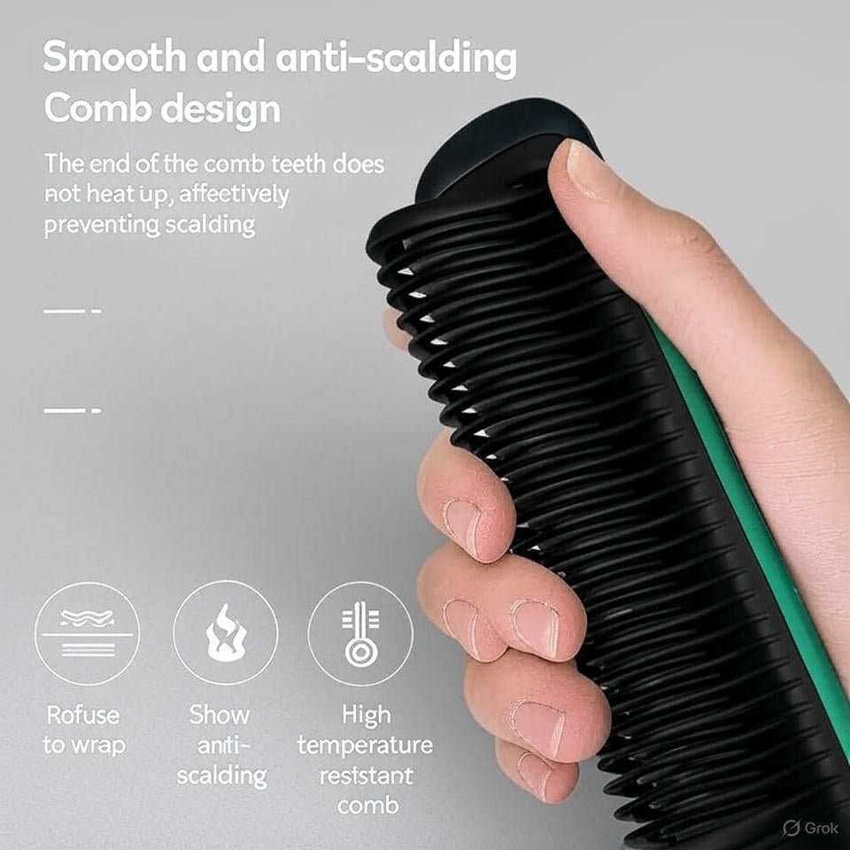 Professional Electric Hair Straightener Comb Brush
